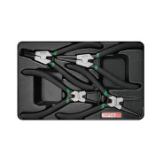 Набор-сет съемники стопорных колец 4 предмета  Toptul GZA-0406