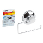 Держатель для туалетной бумаги на вакуумной присоске, хром. сталь, FIX LOCK  ...PERFECTO LINEA 35-389000