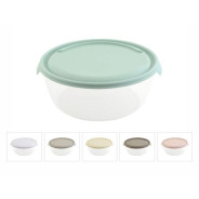 Контейнер пласт. круглый, 3 л., с крышкой, OLTIMO,  POBEDA P1FO005