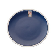 Тарелка обеденная керамическая, 26.5 см, серия ASIAN, синяя  ...PERFECTO LINEA 17-112652