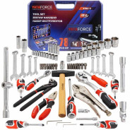 Набор инструментов в пластиковом кейсе (78 предметов)  YATAFORCE YF-4782-5