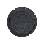 Люк садовый А15 (15 кН) черный  AV Engineering AVEA15C