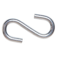 Крючок S-образный металлический 6 mm (2 шт в зип-локе)  STARFIX SMM1-33684-2