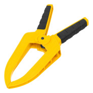 Струбцина клещеобразная, удлиненная 75 х 110 mm двухкомпонентные рукоятки  ...DENZEL 20790