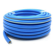 Шланг резиновый армированный, 19х25-1,0 - ВГ., синий с жёлтой полоской ТЭП Вихрь 25 м...ВИХРЬ 73/7/2/28