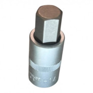 Головка 1/2" с насадкой HEX 14 мм, длина 55 мм  H-D HD-12H1455