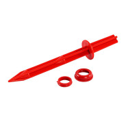 Колышек 20см с установ. кольцом для креп. укрыв. мат. и пленки 10шт/уп, красный PALISAD ...PALISAD HOME 64434