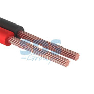 Кабель акустический ШВПМ 2х0,75 mm2, бухта 100 м, красно-черный  ...PROCONNECT 01-6104-6