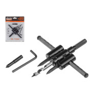 Сверло по дереву регулируемое 30-120мм, балеринка,  GEPARD GP0430-120