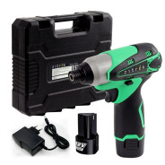 Винтоверт аккумуляторный, 12В, 90Нм, 1/4", 2400 об/мин, 2АКБ 2.0 А/ч,  ZKIS12...Zitrek 063-4402