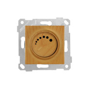 Выключатель поворотный, диммер, скрытой установки, 600Вт, дуб, RITA,  ...MUTLUSAN 2200 440 0258