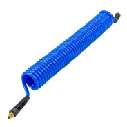 Шланг витой полиуретановый 8мм х 12мм х 10м с резьбовыми наконечниками 1/4"  ...Forsage F-AHC-48E