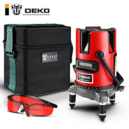 Уровень лазерный самовыравнивающийся DEKO DKLL02RB SET1Deko 065-0275