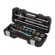 Набор инструментов, 1/2", CrV, 120 зубьев, 24 предмета  Gross 14147