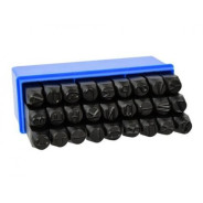 Набор клейм буквы  6mm (27пр)  GEKO G01812