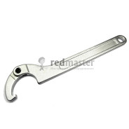 Ключ раздвижной, С-образный с фиксатором и крюком под пазовую гайку D=35-50 мм  ...Force 823050