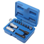 Набор для обслуживания кондиционеров а/м  1/4" 12пр., в кейсе  ...Rock FORCE RF-4061112