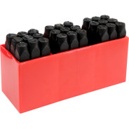 Набор клейм буквы 8mm (27шт)  YATO YT-6863