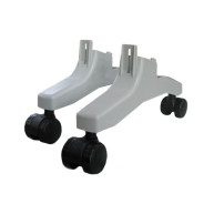 Ножка опорная с колесами к конвекторам ЭВНА, комплект 2шт  ...ТЕРМИЯ КОА-03