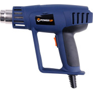 Фен технический в наборе (230В, 2000Вт, 250-550°C)  POWER UP 79329