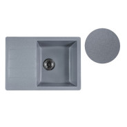 Мойка кухонная из искусственного камня MISTA серебро 615х440 мм,  ...AV Engineering AVE615440SLA