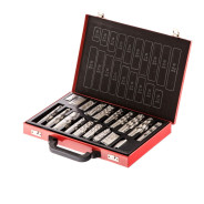 Набор сверл по металлу, 1-10мм, 170шт., HSS, в металлическом кейсе Matrix ...DENZEL 723170