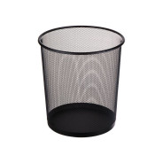 Корзина для бумаг, 26.5х22х28, черная, REDONDA (объем: 12 л.)  PERFECTO LINEA 22-700200
