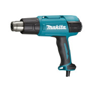 Термовоздуходувка  ,2000 Вт ,LCD 50-650° , 4 насадки,  MAKITA HG6530VK