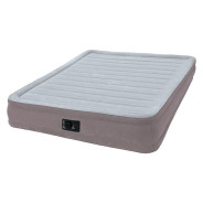 Надувная кровать Queen Comfort-Plush, 152х203х33см, встр. электрич. насос  ...INTEX 67770