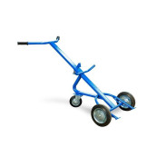 Тележка для металлических бочек КБ-1 (250 пневмо+160 поворотное)  ...TOR 1023387