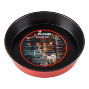 Форма для выпечки, круглая, 24,5х5 см, антипригарное покрытие, CHEF  ...PERFECTO LINEA 16-245408