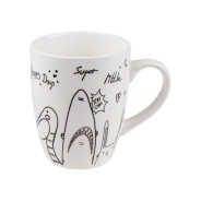 Кружка керамическая, 360 мл., FUNNY ANIMALS-4  PERFECTO LINEA 30-063224