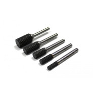 Шарошка цилиндрическая по металлу(? 8mm,? хвостовика 6mm), в пластиковом футляре  ...Forsage F-617A0820