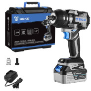 Гайковерт аккумуляторный,1/2", 950Нм, 2400 об.мин, 20В, 1АКБ 5,0 А/ч,  DEKO ZKIS20 PRO MAX...Deko 083-1089