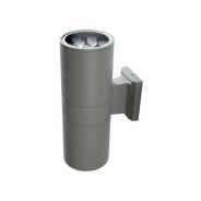 Светильник фасадный PWL-300110/30D 2x9w 6500K GR (серый) (светодиодный, 1620 Лм)  ...JAZZWAY 2857941B