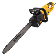 Пила цепная электрическая EDS-2200, 2.2кВт, продольная,шина 45см,шаг 3/8, паз 1.3mm, 62зв  ...DENZEL 95619