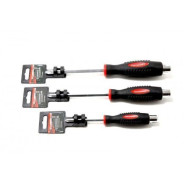 Отвертка крестовая силовая магнитная под ключ "Profi" S2 PH3.0х125мм  ...FORCEKRAFT FK-70230125