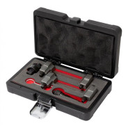 Набор фиксаторов для обслуживания двигателей группы VAG, 5пр. (2.4, 3.2, 4.2, 5.2 FSI) в кейсе &quot...Forsage F-905G23D