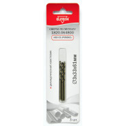 Сверло по металлу HSS-Co 3х33х61 мм (3 шт.)  ELITECH 188228