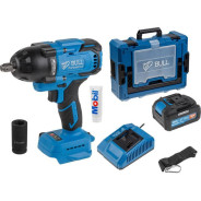 Аккум. ударный гайковерт SC 1807 Xcase, XLTpro, БЕСЩЕТ., 18 В, 1АКБ 4,0 А/ч,  750 Н*м, 1/2", з/...BULL 1329722