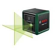Нивелир лазерный  Quigo Green со штативом в кор. (проекция: крест, до 12 м, +/- 0.60 мм/м, резьба 1/...BOSCH 0603663C03
