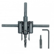 Сверло-циркуль для ПВХ 30-120mm  VOREL 28733