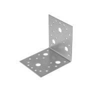 Уголок крепежный 90х105x105 mm KU 2.5 mm белый цинк  STARFIX SMP-68476-1