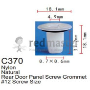 Клипса для крепления внутренней обшивки а/м Тойота пластиковая (100шт/уп.)  клипса ...Forsage C0370(Toyota)