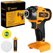 Полировальная машина, 20В, БЕЗ АКБ,  DEKO CP20-75Deko 084-1086