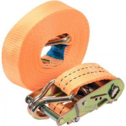 Лента для крепления багажа с трещоткой 1000/2000daN 38mmх6м (2шт.)  ...VOREL 82403