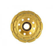 Чашка алмазная 125х22.2mm (двойной сегмент) "Heidmann"  GEKO H00122