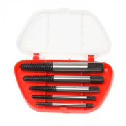 Набор экстракторов резьбы,6пр.(М3-М25) "мелкий шаг"  Rock FORCE RF-63005A