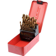 Сверло по металлу 1-13mm титан (набор 25пр.)  STHOR 22340