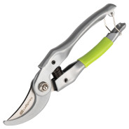 Секатор прямого реза, 225 мм, металлические рукоятки, нижняя в ПВХ-оболочке  ...Сибртех 604695